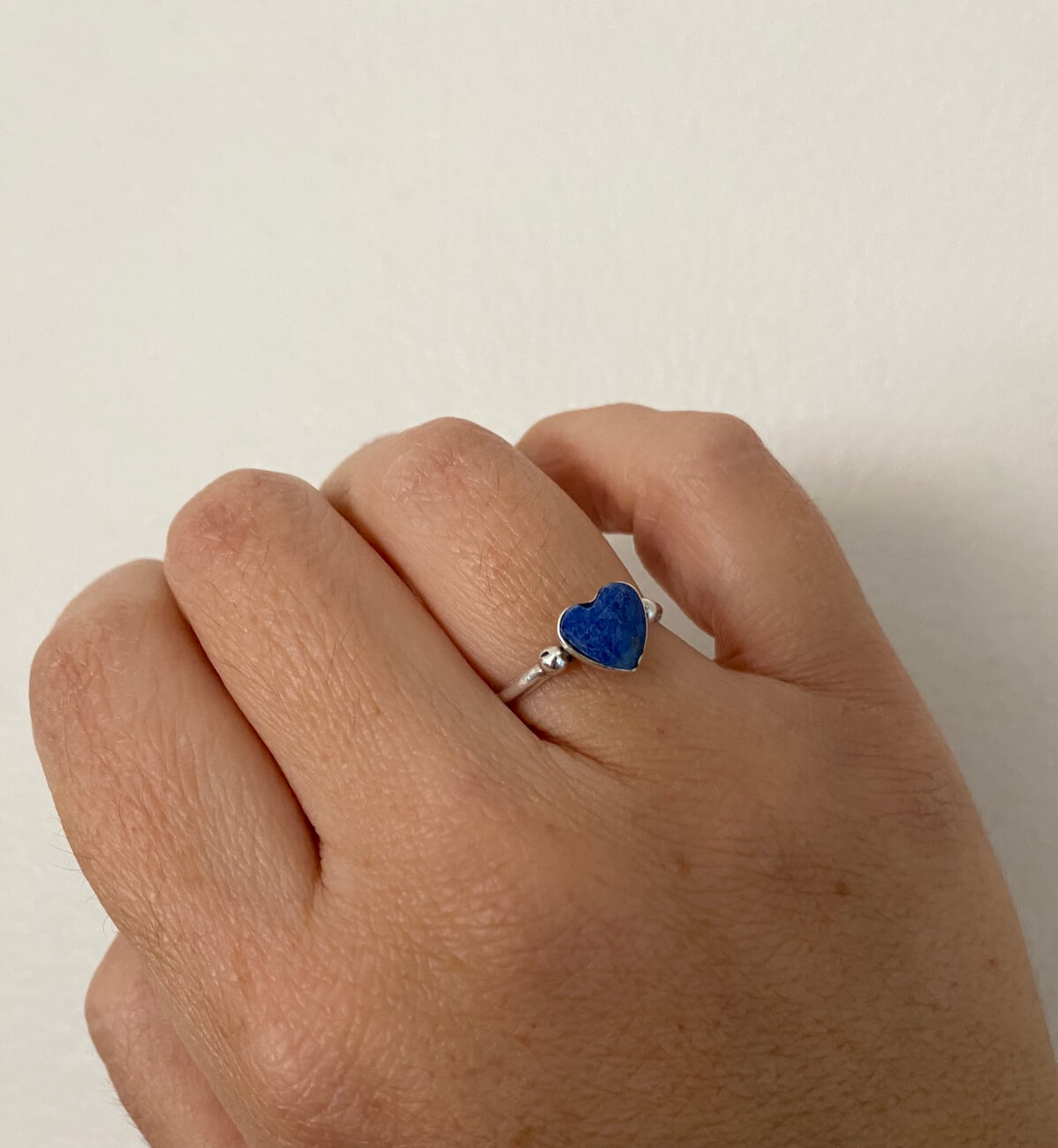 Anillo UNA Corazonada Lapislázuli - Imagen 2