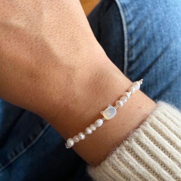 Pulsera Gatito Nacar